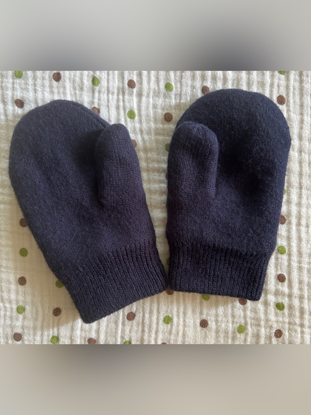 Primary Purple Grape Cozy Lined Kids Mittens